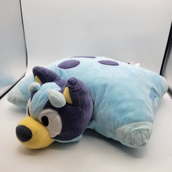 Bluey Pillow Pet & Plush Lot of Bingo & Mom Sister Blue & Orange Terriers - Picture 4 of 16